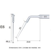 INSERT ENDO E6 POUR EMS