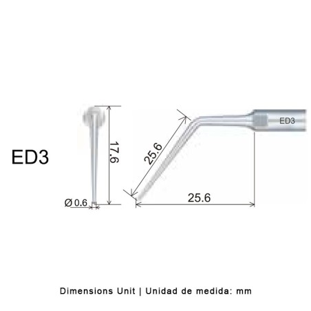 INSERT ENDO ED3 POUR SATELEC