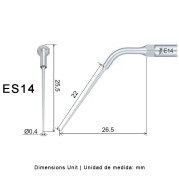 INSERT ENDO ES14 POUR SIROSONIC