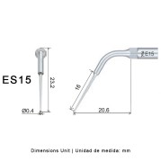 INSERT ENDO ES15 POUR SIROSONIC