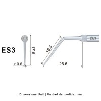 INSERT ENDO ES3 POUR SIROSONIC