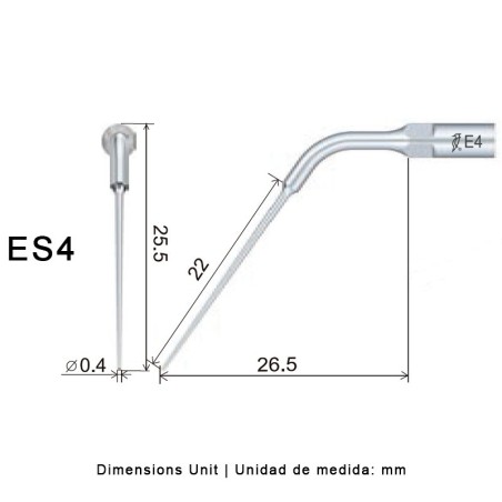 INSERT ENDO ES4 POUR SIROSONIC