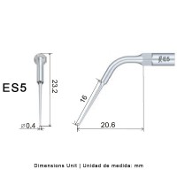 INSERT ENDO ES5 POUR SIROSONIC