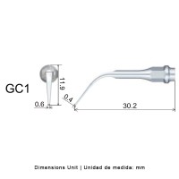 INSERT PERIO SONOSOFT GC1 POUR KAVO