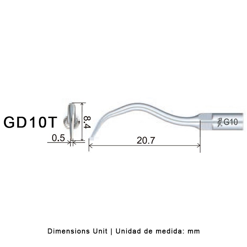 INSERT PROPHYLAXIE GD10T POUR SATELEC