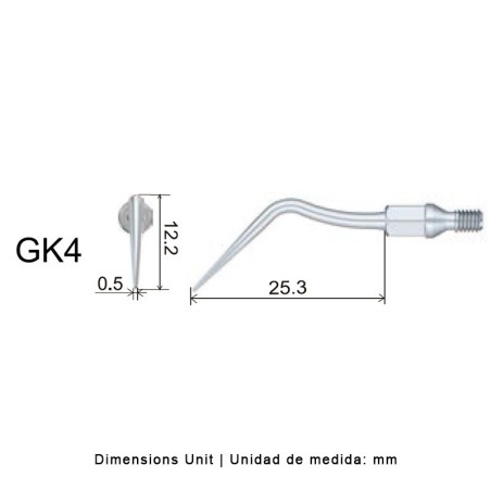 INSERT PERIO SONICFLEX GK4 POUR KAVO