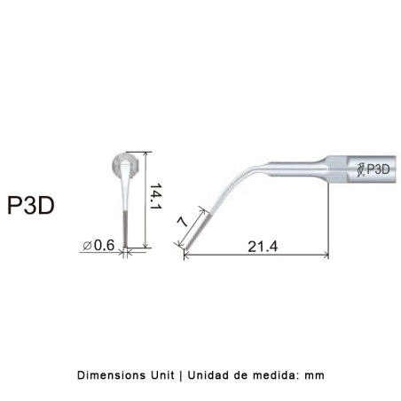 INSERT PERIO P3D POUR EMS