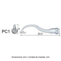 INSERT PROPHYLAXIE PC1 POUR KAVO SONOSOFT