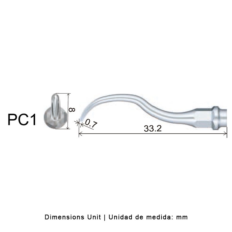 INSERT PROPHYLAXIE PC1 POUR KAVO SONOSOFT