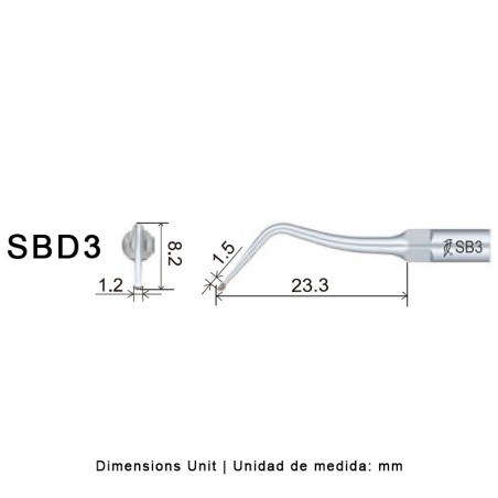 INSERT CAVIDAD SBD3 POUR SATELEC