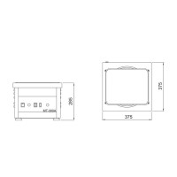 POLISSEUR MAG.ESTMON MT-300-A (1CV)  AVECREGUL. ET EXTRACT. AVECSIST. T