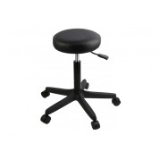 TABOURET REMBOURRE DURSTON 52-70cm AVEC ROUES