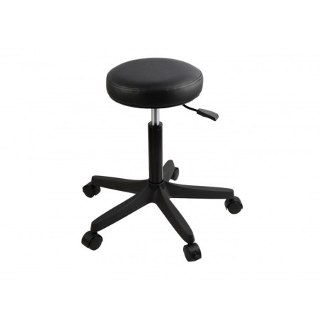 TABOURET REMBOURRE DURSTON 52-70cm AVEC ROUES