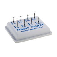 KIT "MAGIC TOUCH" 8 FRAISES POUR TRAITEMENT DE PROTHESES EN CER