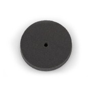 DISQUE SILICONE EVE 22x3 mm. NOIR MEDIUM (EN BOITE 100 Unites)