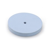 DISQUE SILICONE EVE 22x3 mm. BLEU FINE (EN BOITE 100 Unites)