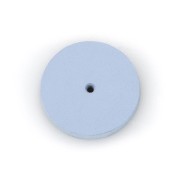 DISQUE SILICONE EVE 22x3 mm. BLEU FINE (EN BOITE 100 Unites)