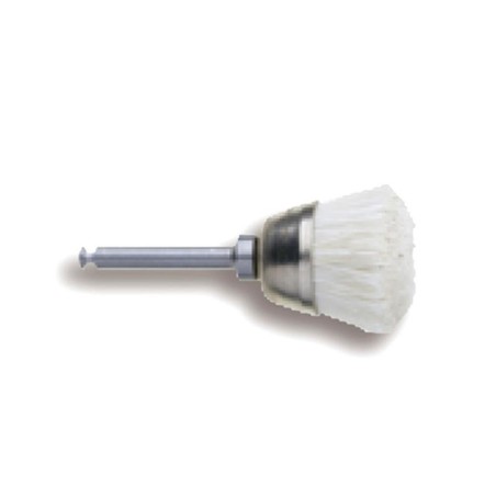 BROSSE PROPHYLAXIE CA BX12 UDES. FORME CUPULE CHEVRE BLANC (317040)