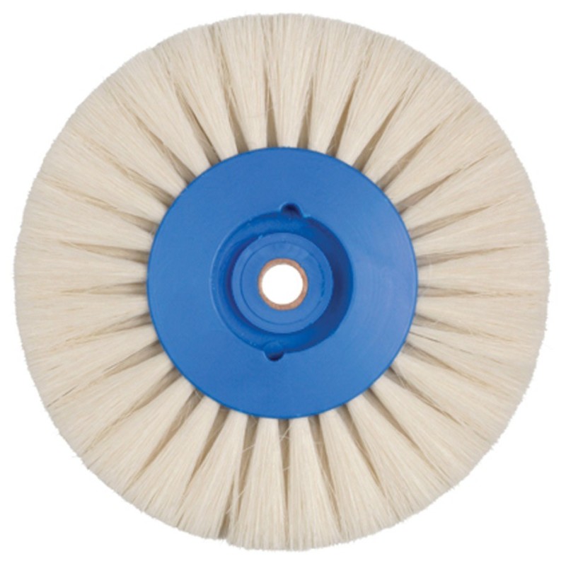 BROSSE CIRCULAIRE CHEVEUX CHEVRE 100 80 mm