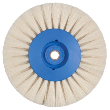 BROSSE CIRCULAIRE CHEVEUX CHEVRE 100 80 mm