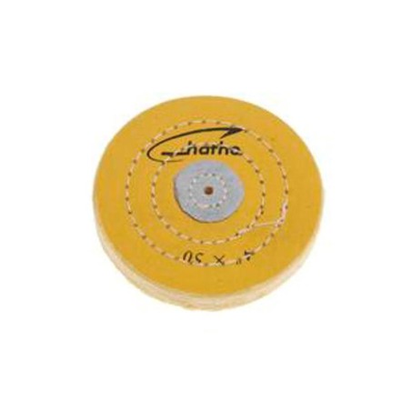 DISQUE HATHO COTON JAUNE 100x15  MM 50 Feuilles