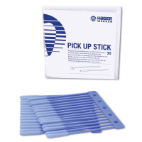 APPLICATEUR AVEC POINTE DE CIRE ADHESIVE PICK UP STICK 30 Unites