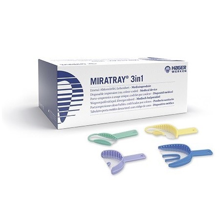 PORTE EMPREINTES MIRATRAY 3 en 1 ARC COMPLET 28 unites