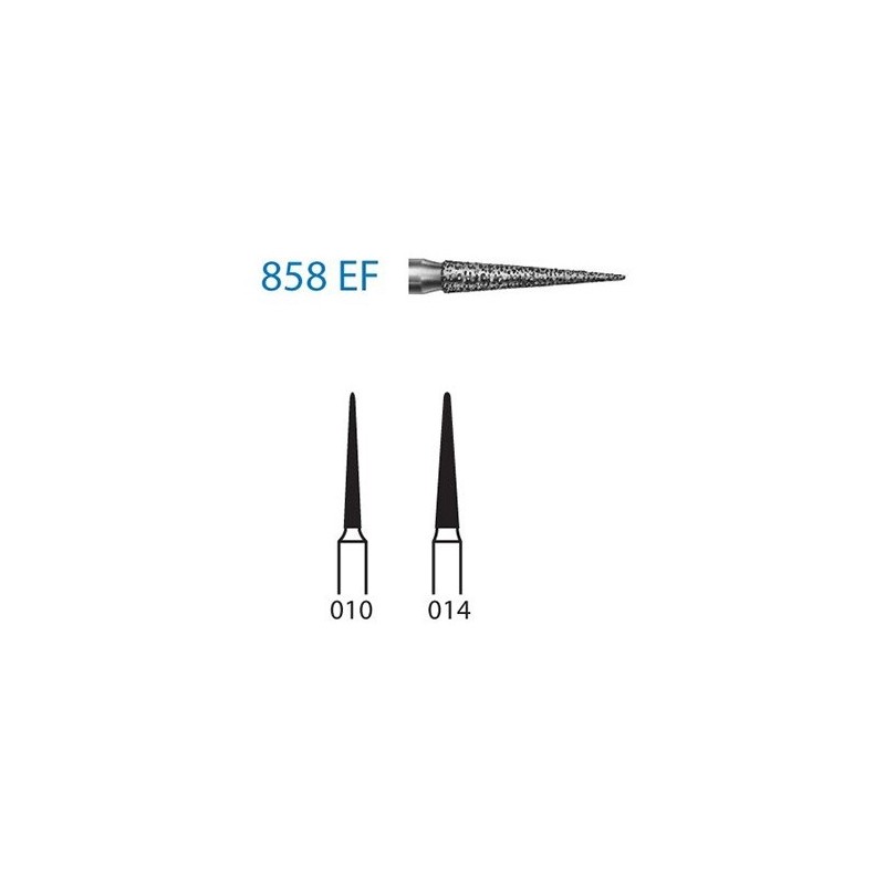 FRAISE DIAMANT 858EF-314 FG 5 unites