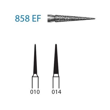 FRAISE DIAMANT 858EF-314 FG 5 unites