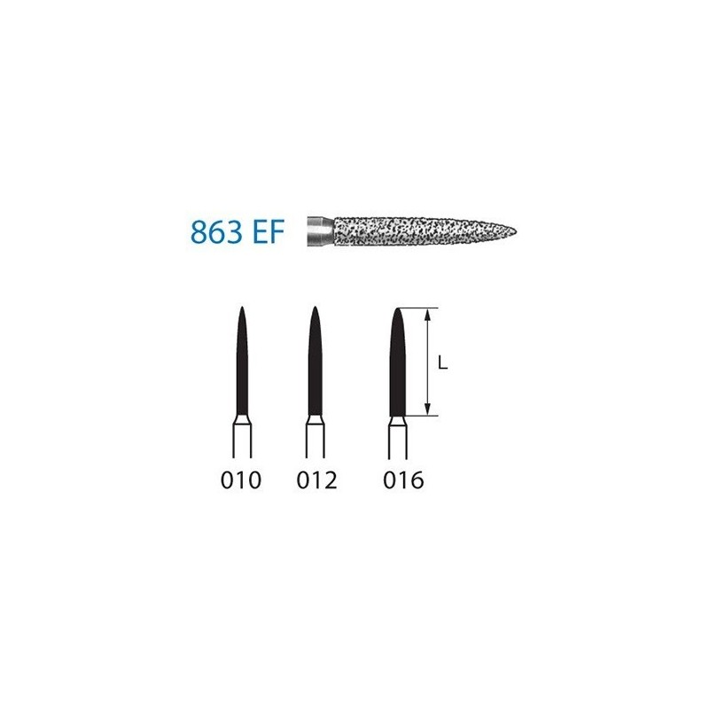 FRAISE DIAMANT 863EF-314-010 FG 5 unites