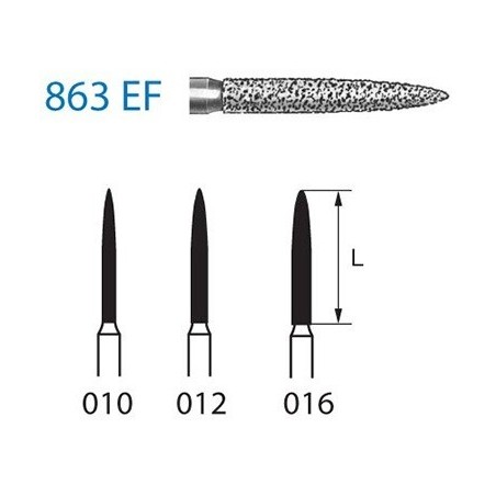 FRAISE DIAMANT 863EF-314-010 FG 5 unites