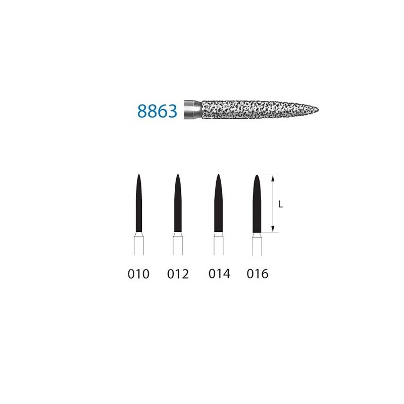 FRAISE DIAMANT 8863-314 FG 5 unites