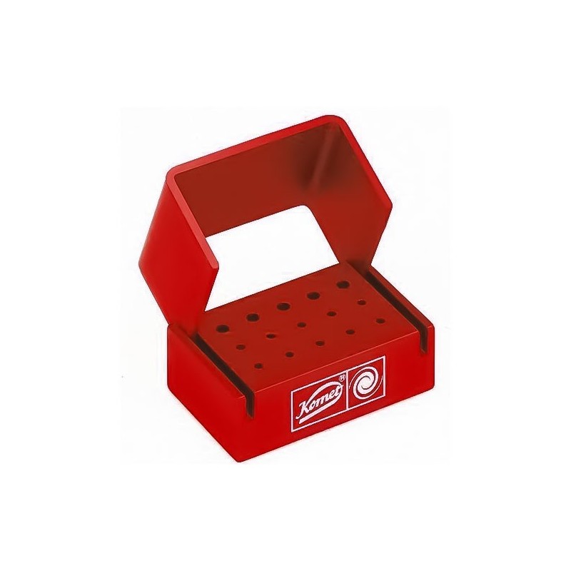 PORTE FRAISES A100R.000 ALUMINIUM ROUGE (10fg/5ca)