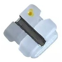 BRACKET CERAMIQUE NANO FENTE METAL ROTH U/L CROCHET EN 3