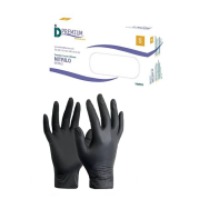 ID GANTS DE NITRILE NOIRS 100 Unites