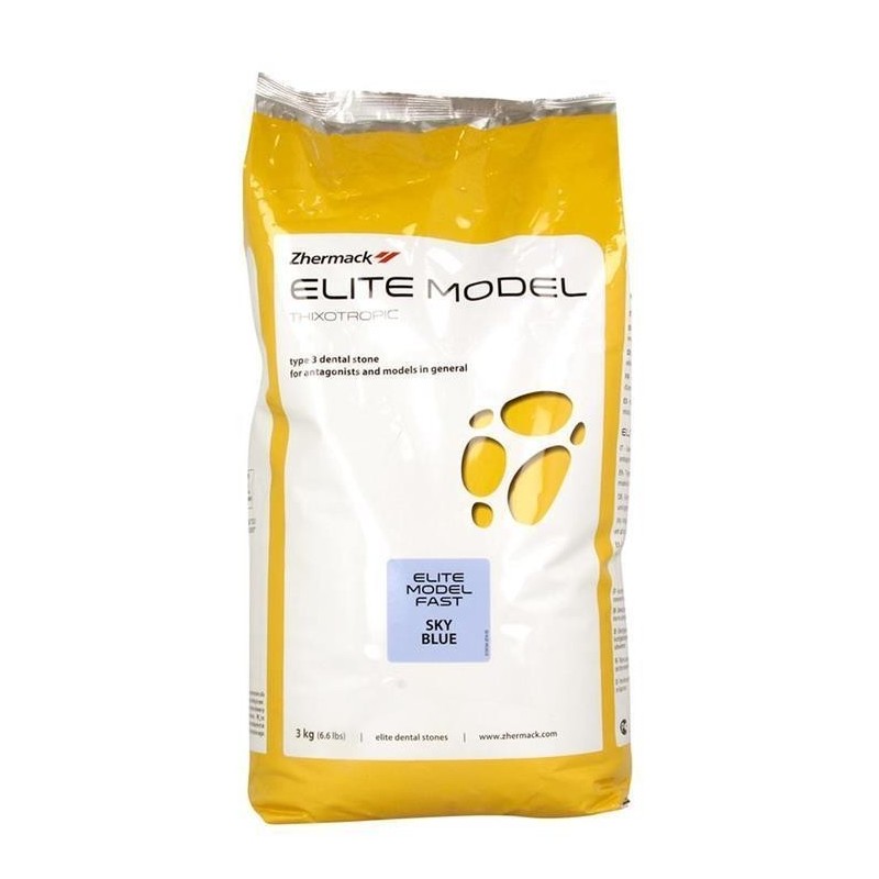 ELITE MODEL PLATRE FAST SKY BLUE 3 KG