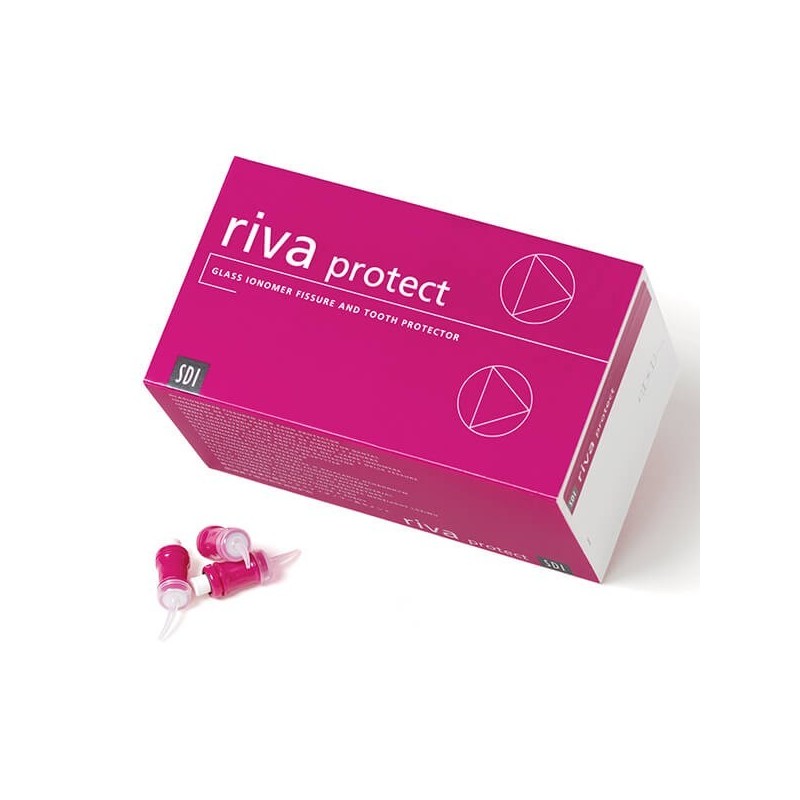 RIVA PROTECT SEALANT BLÁNCO DE IONOMERE DE VERRE EN CAPSULES 50 x 0,13 ml