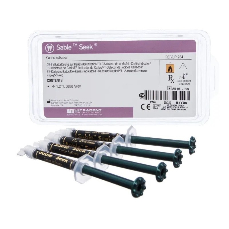 SEEK INDICATEUR CARIES SABLE SEEK 4 x 1.2 ml