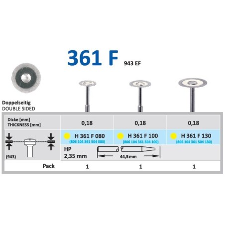 DISQUE DIAMANT PM H361F-130