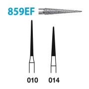 Turbine Diamond Strawberry et Extrafine Grain. Modèle : Extra Long Punch. Encadré de 5 Unites