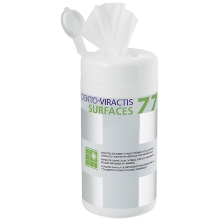 DENTO VIRACTIS 77 FLACON LINGETTES DESINFECTANTS 120 unites