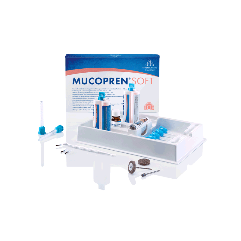 MATERIAL DE REBASES MUCOPREN SOFT BASIS SET