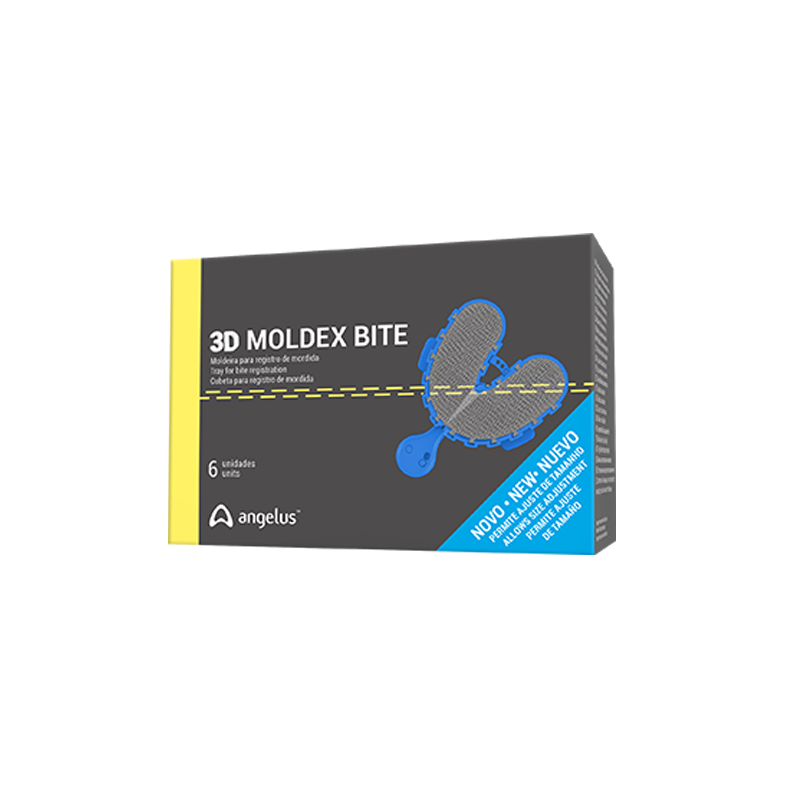 PORTE EMPREINTE OCCLUSION 3D MOLDEX BITE 6 UNITES