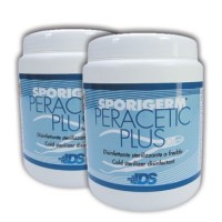 SPORIGERM PERACETIC PLUS Désinfection à froid 2 x 500 g.