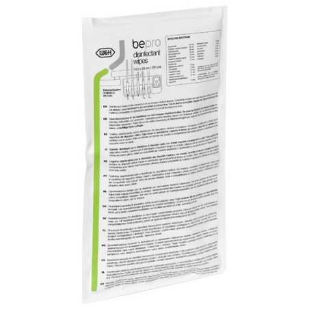 BEPRO DESINFECTANT WIPES 120uds