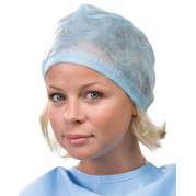 BONNET DOCTOR BLEU LIEN REGLABLE 100 Unites