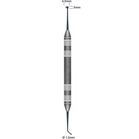 BRUNISSOIR DE COMPOSITE PREMIUM 4,5 / 1,5 mm