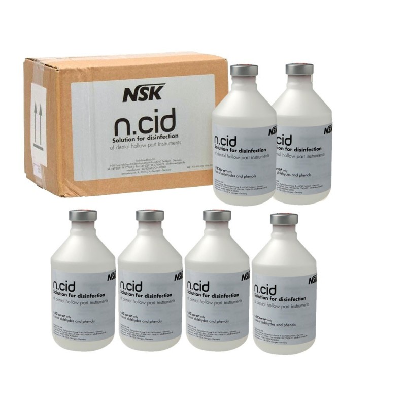 N.CID DESINFECTION POUR ICARE+ C2 500 ml. 6 Unites