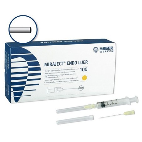 AIGUILLES MIRAJECT ENDO LUER 100 Unites