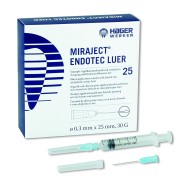 AIGUILLES MIRAJECT ENDOTEC LUER 25 Unites